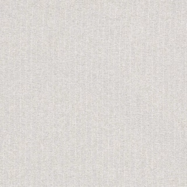 Pale pebble taupe fabric with a fine, close diagonal herringbone weave