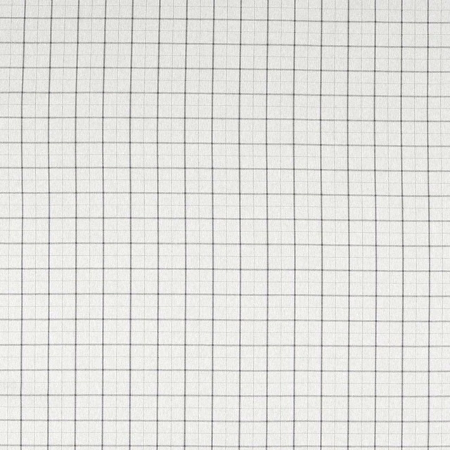Pale silver-grey fabric with a fine dark linear check and softly textured woven surface
