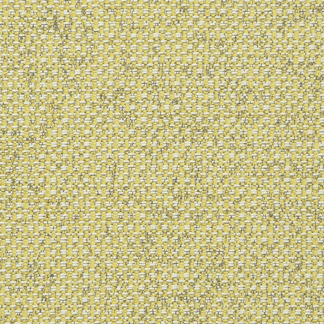 Acacia yellow-green upholstery weave with cream slubs and fine charcoal flecks