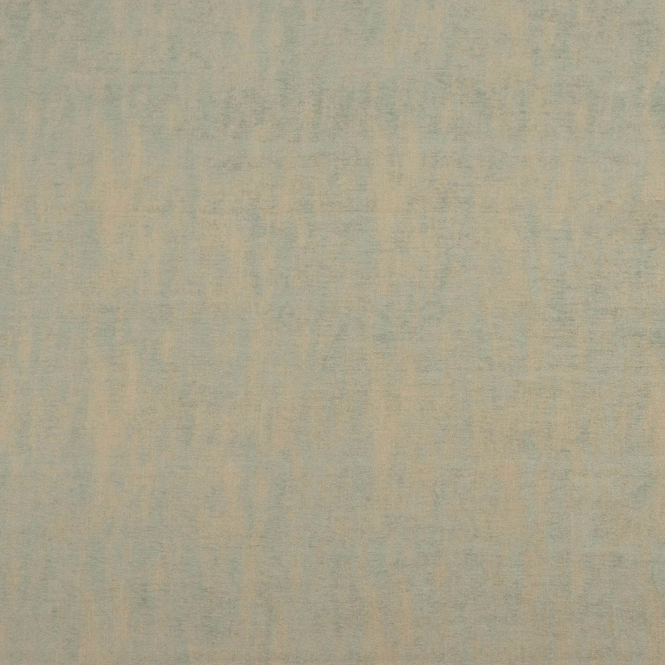 Muted mineral blue-green woven textile with sandy vertical clouding and subtle texture