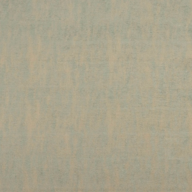 Muted mineral blue-green woven textile with sandy vertical clouding and subtle texture