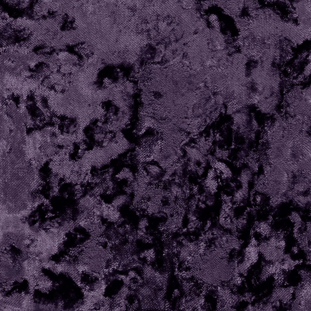 Deep orchid-purple crushed texture with irregular black-violet mottling and shifting highlights