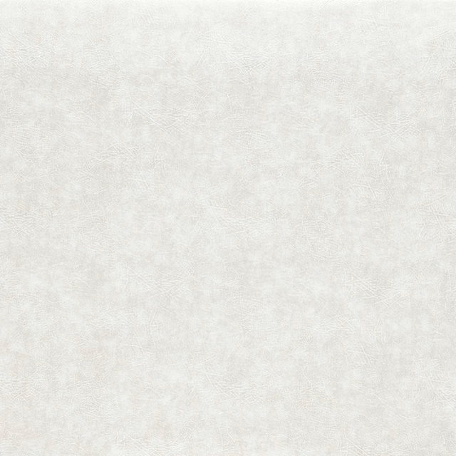 Pale pearl ivory upholstery with faint cloudy botanical tracery and a softly textured face