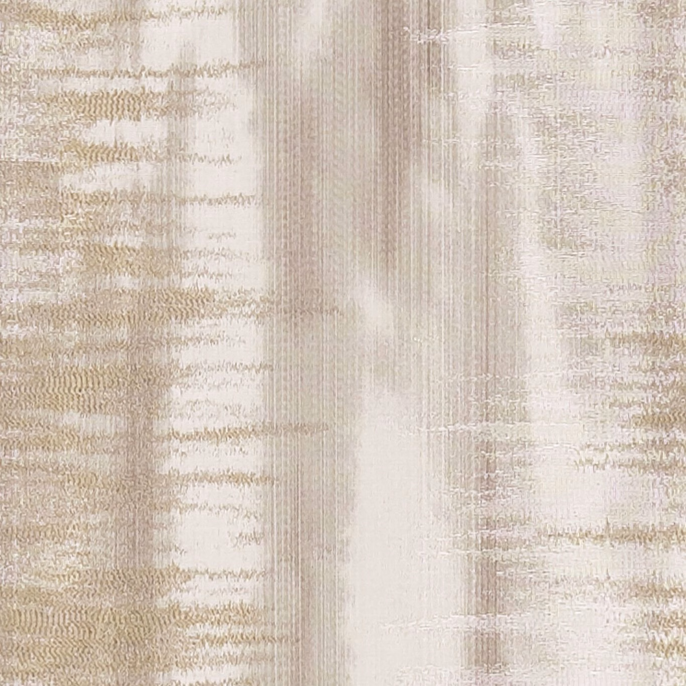 Pale mocha taupe fabric with ivory vertical bands and irregular woven striations