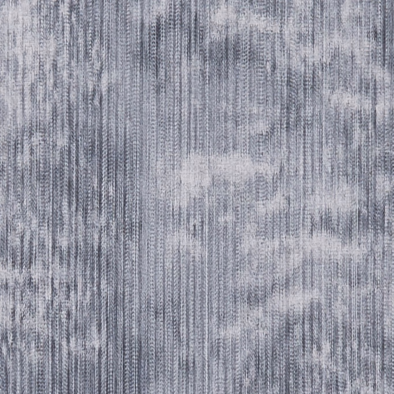 Cool charcoal-grey woven fabric with vertical striations and cloudy pale-grey bands