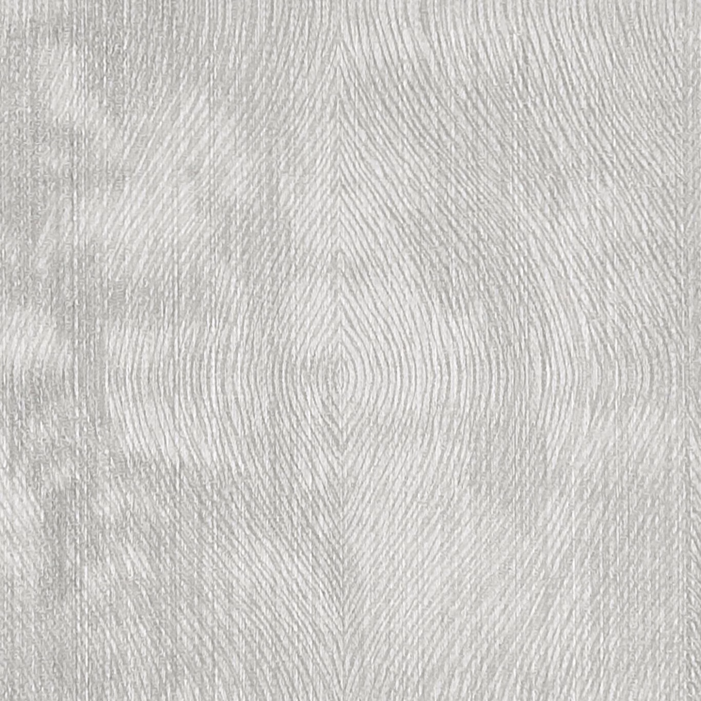 Cool silver-grey woven fabric with fine flowing vertical wave lines and subtle texture