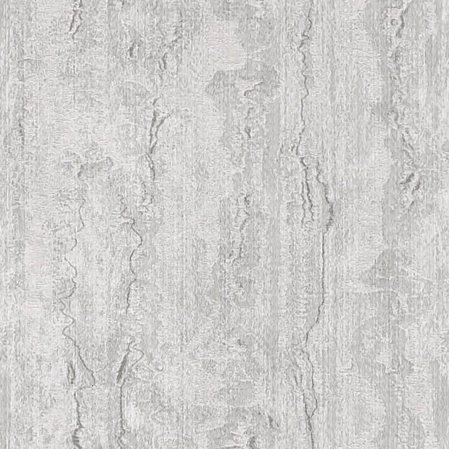 Pale silver-grey textile with vertical cloudy striations and hairline marbled veins