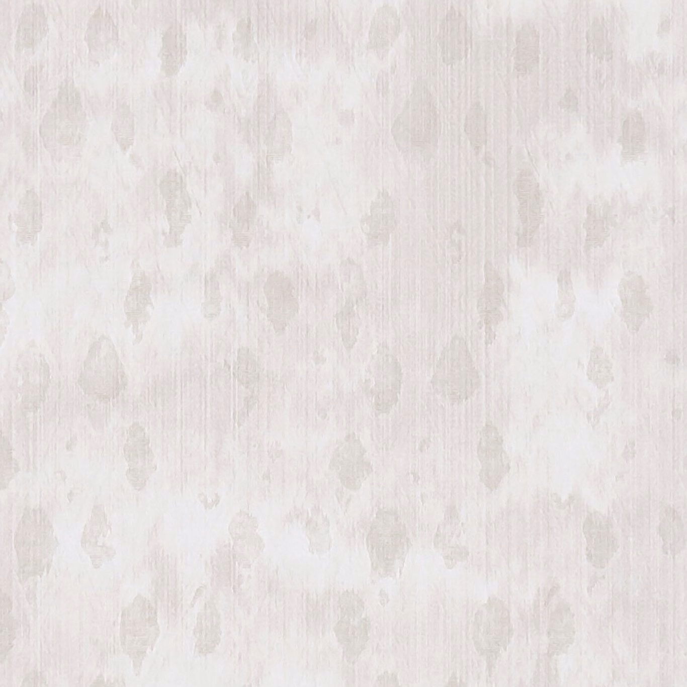 Ivory fabric with pale blush-grey distressed vertical washes and fine striated texture