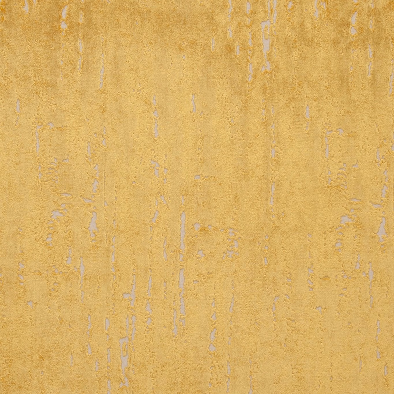 Warm gold textile with pale distressed vertical flecks and softly textured surface