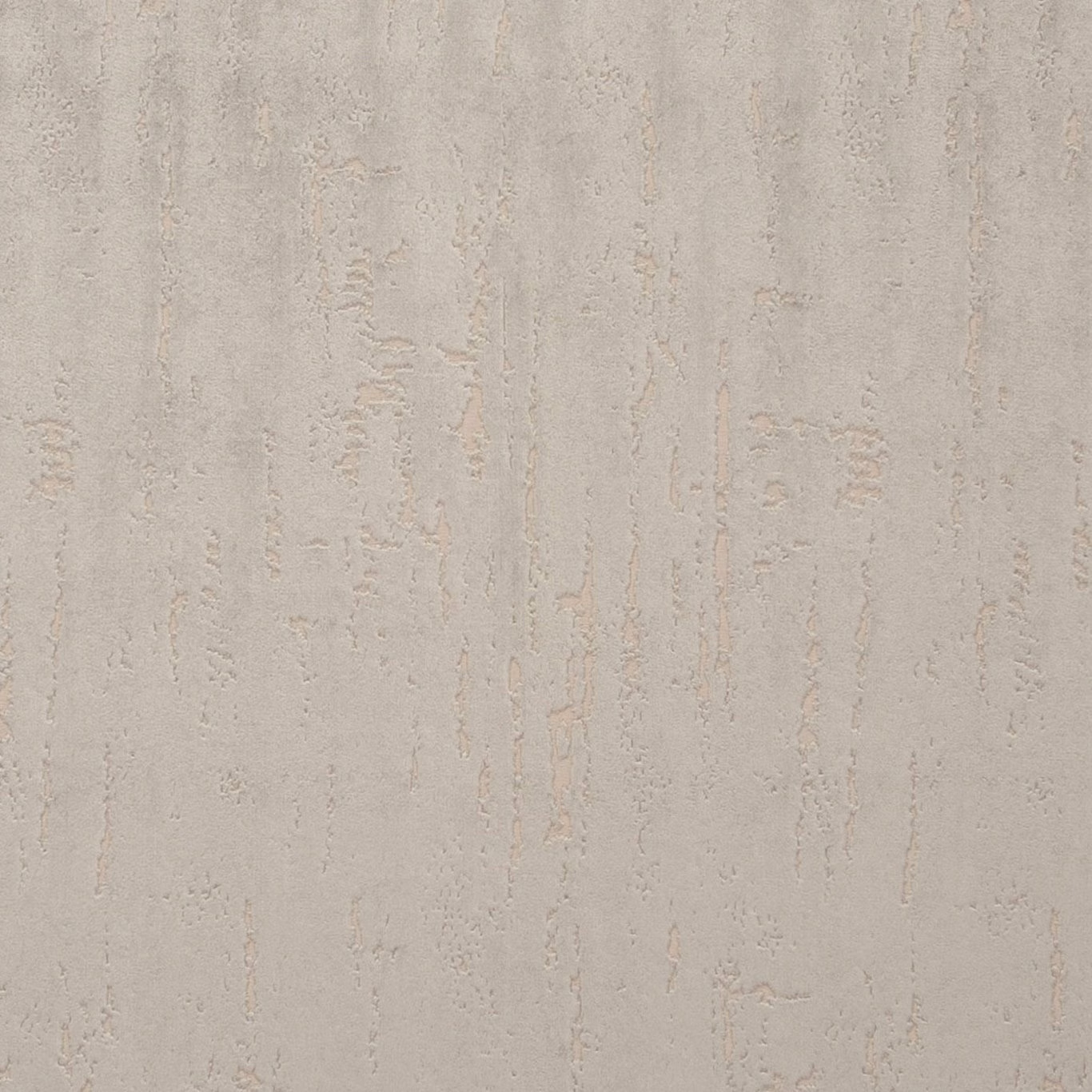 Pale pebble taupe fabric with softly raised, irregular vertical striations