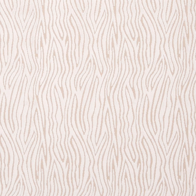 Warm ivory Onda Natural swatch with blush-beige flowing organic stripe weave