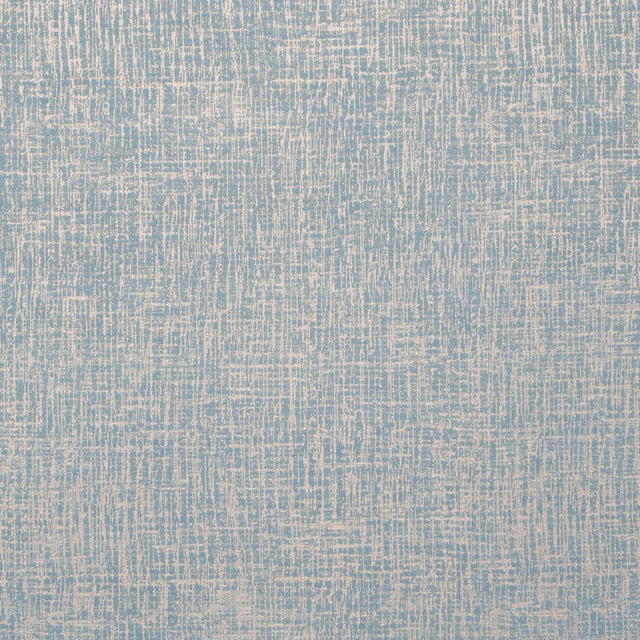 Cool Patina Aqua textile with pale cream distressed crosshatch and softly nubby woven texture