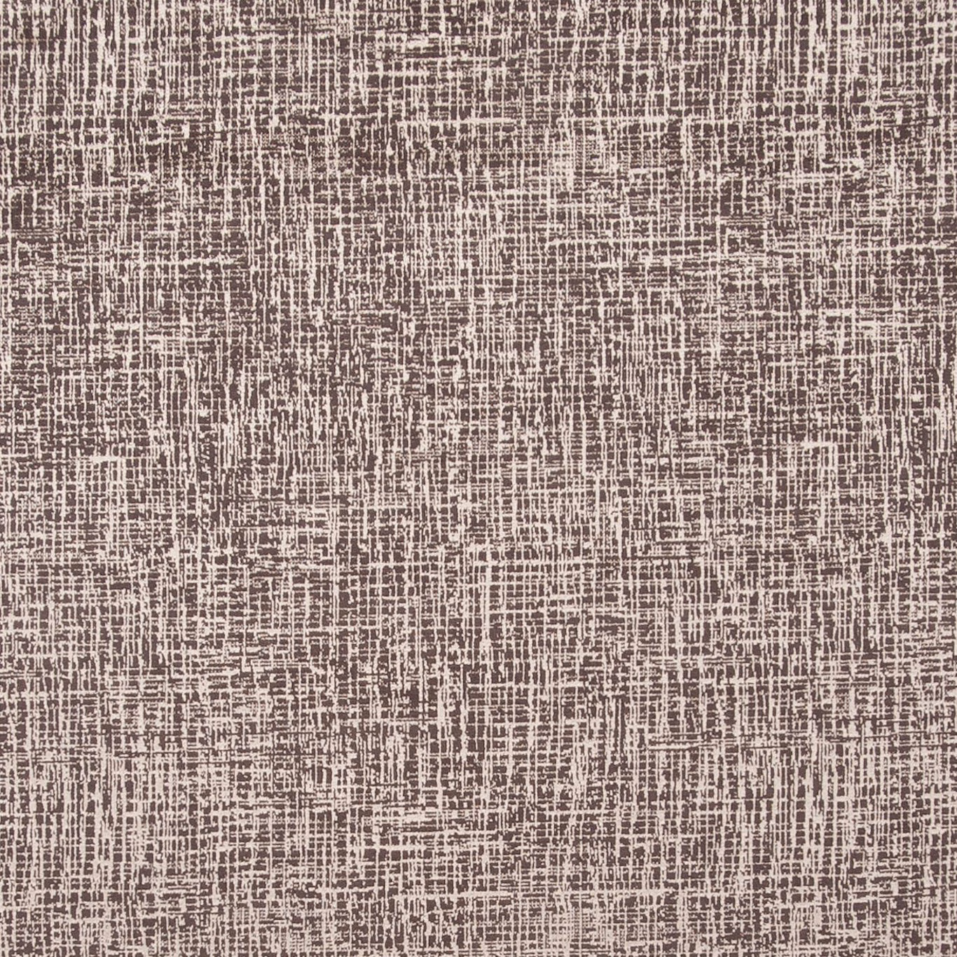 Warm espresso-brown woven ground with irregular ivory crosshatch lines and tactile texture