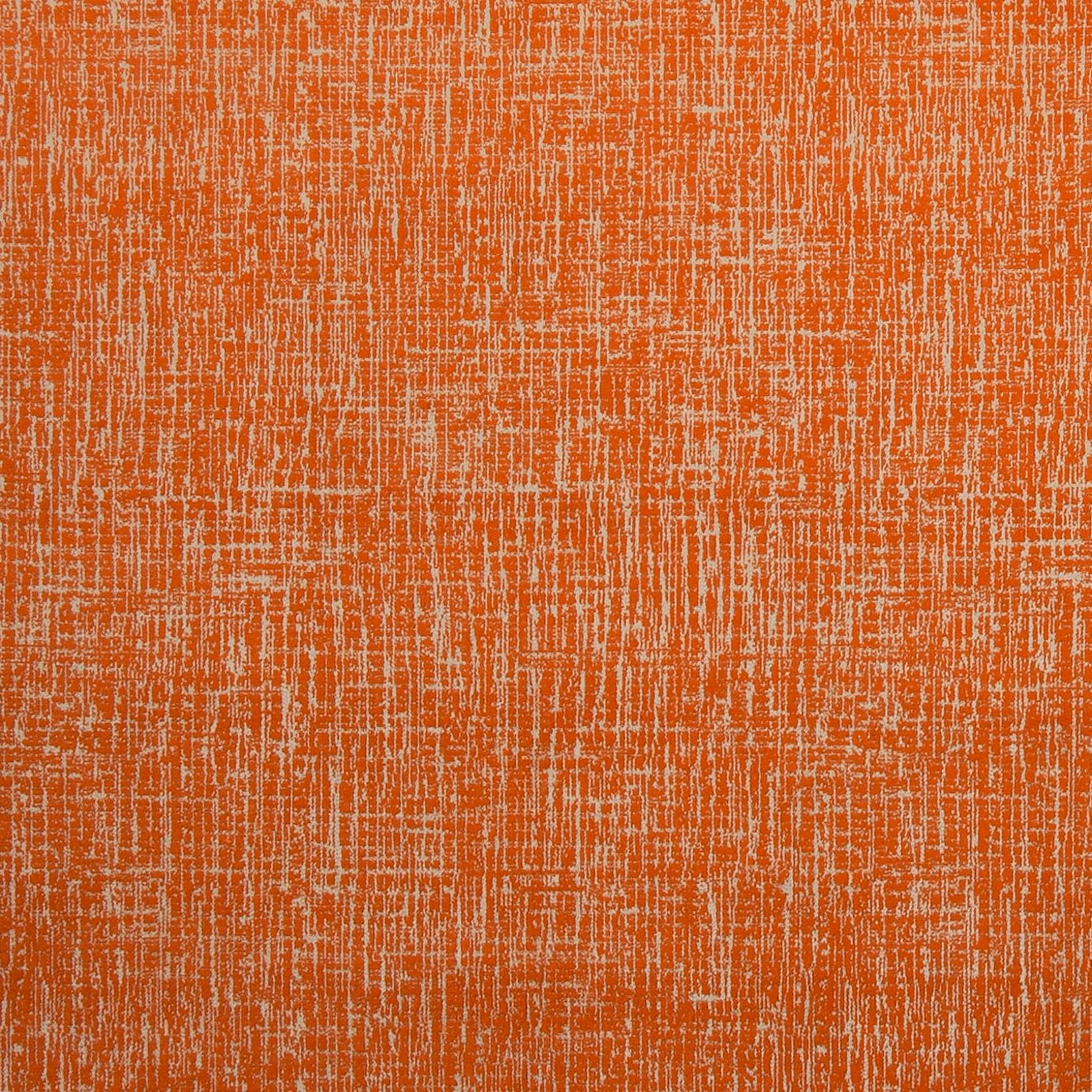 Burnt terracotta woven fabric with pale irregular crosshatch slubs and textured surface