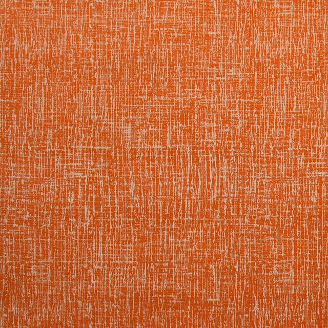 Burnt terracotta woven fabric with pale irregular crosshatch slubs and textured surface