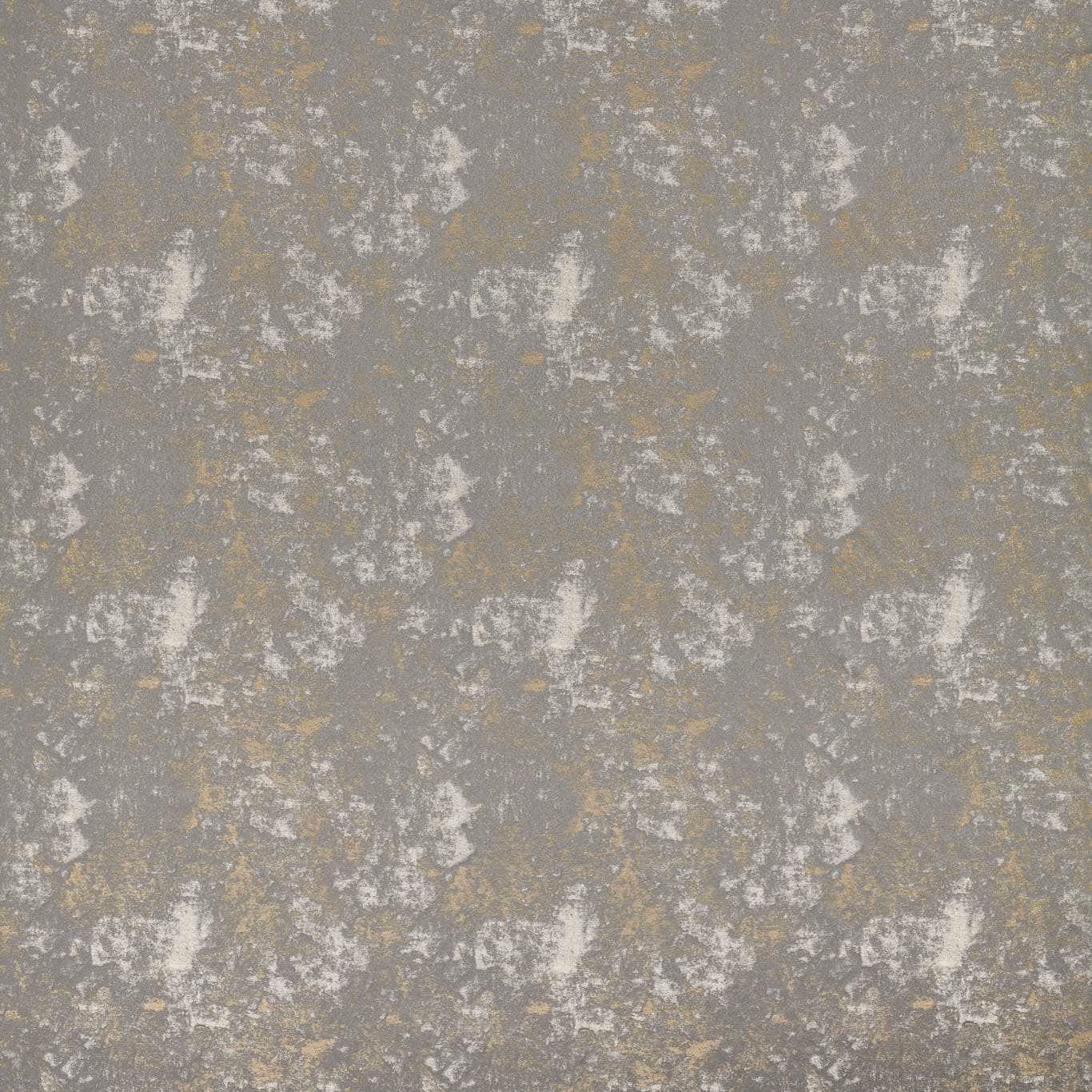 Pewter-grey mottled textile with chalky white and muted bronze mineral flecks