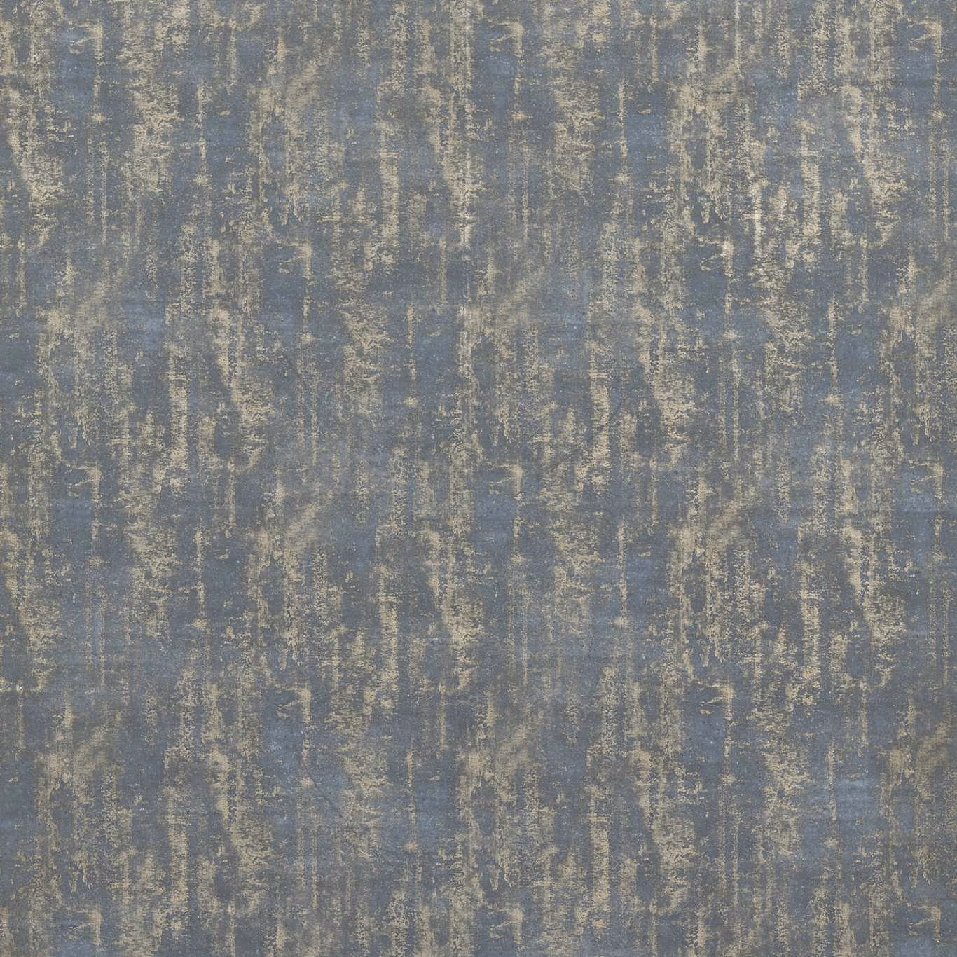 Blue-grey Sontuoso fabric with distressed vertical texture and muted taupe flashes