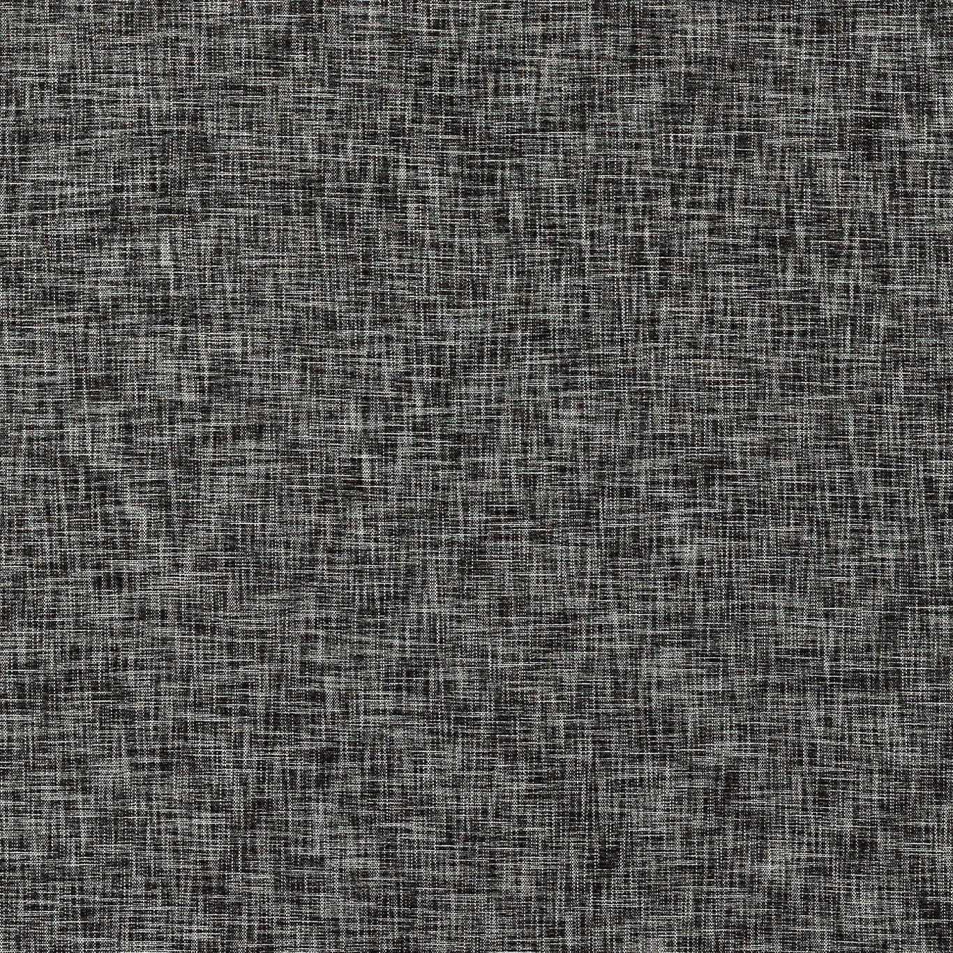 Dense charcoal woven crosshatch with pale grey slubs and layered horizontal lines