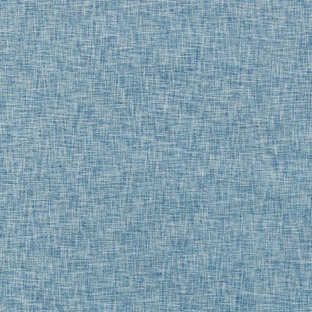 Muted denim-blue crosshatch weave with pale slub texture and tonal depth