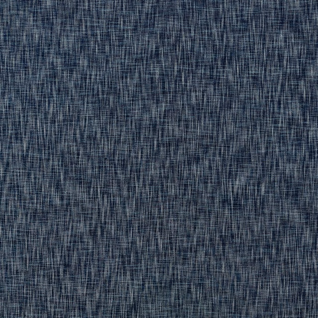 Deep midnight-blue woven fabric with irregular crosshatched texture and charcoal highlights