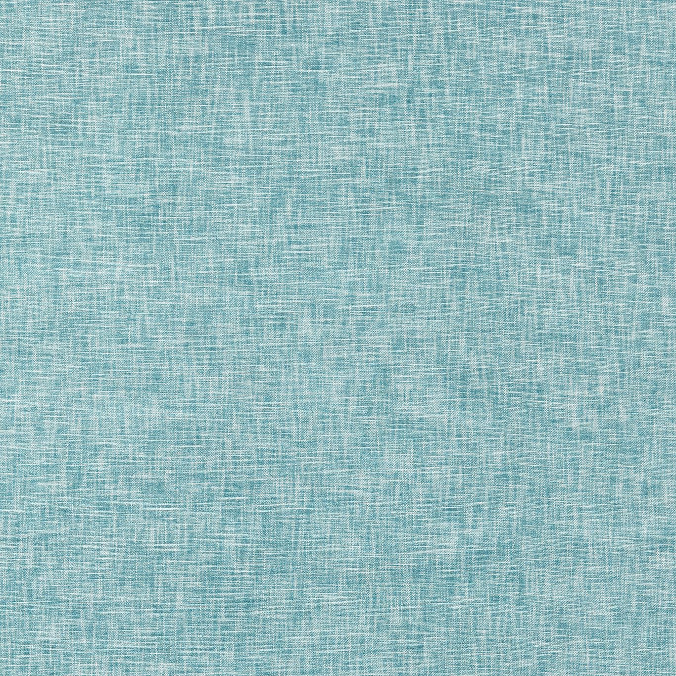 Pale mineral aqua upholstery fabric with a softly irregular white crosshatch weave