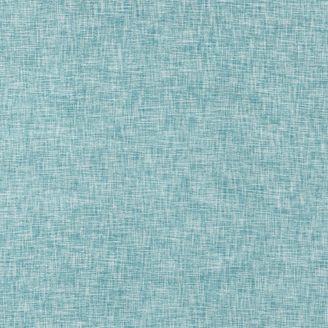 Pale mineral aqua upholstery fabric with a softly irregular white crosshatch weave