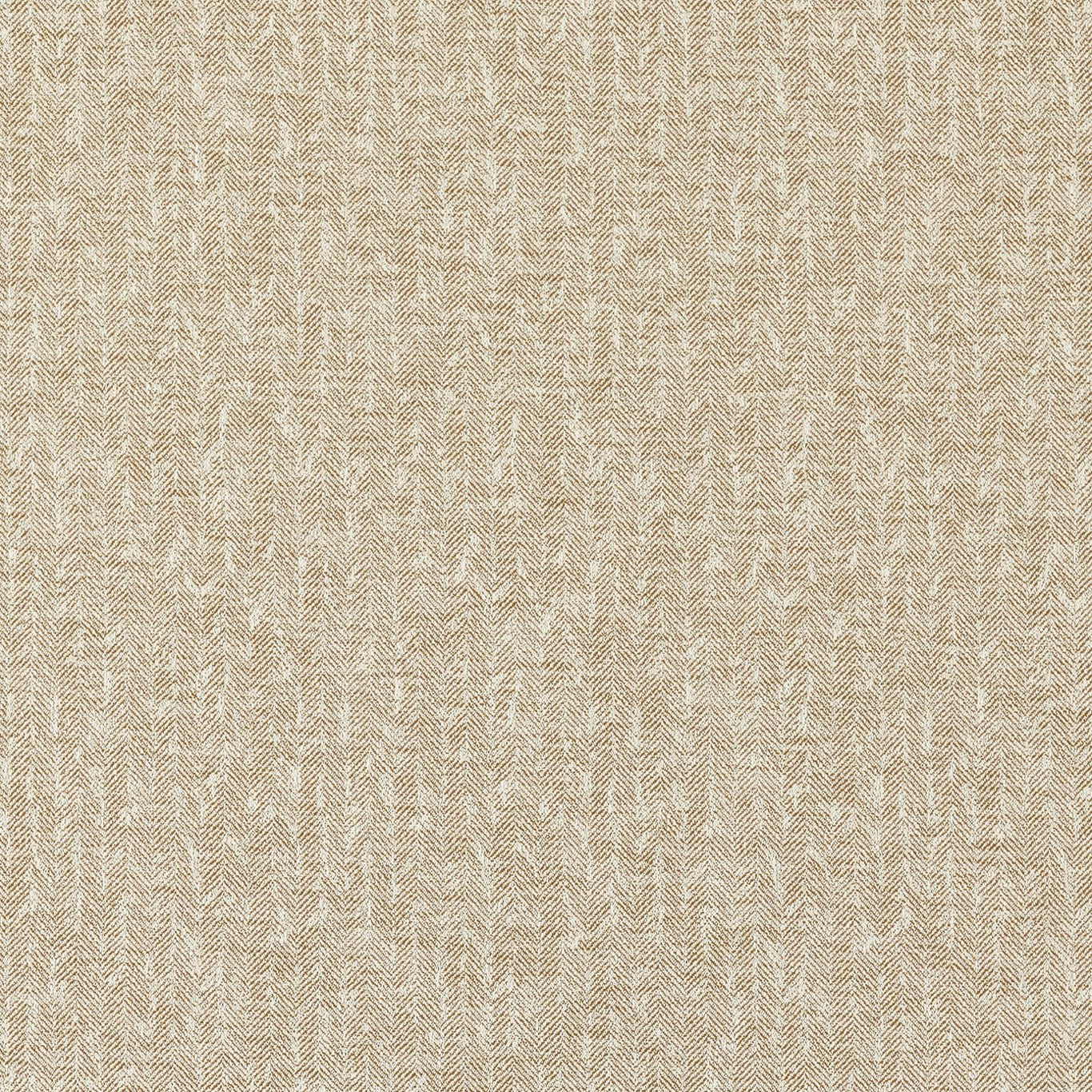 Warm antique-beige woven herringbone texture with softly flecked tonal depth