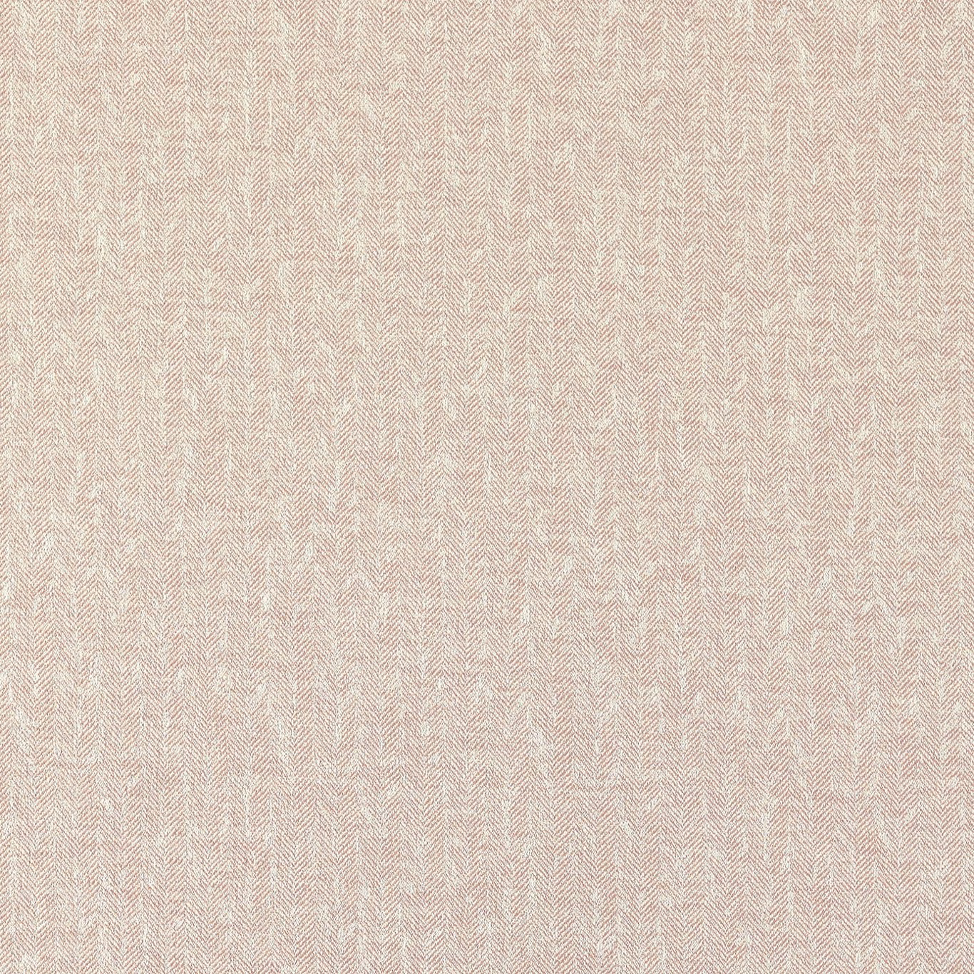 Muted blush-pink and ivory fine chevron weave with subtle vertical texture