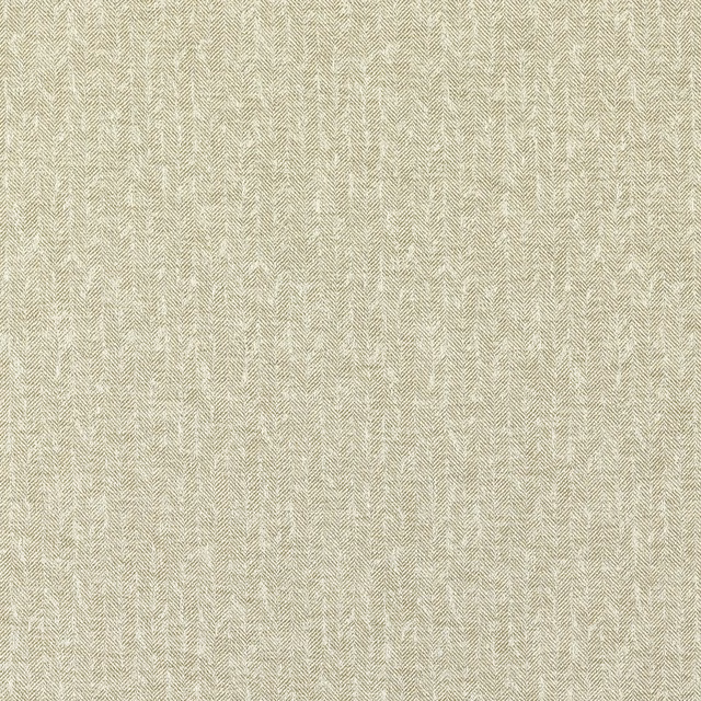 Pale natural beige upholstery fabric with fine woven chevron and herringbone texture