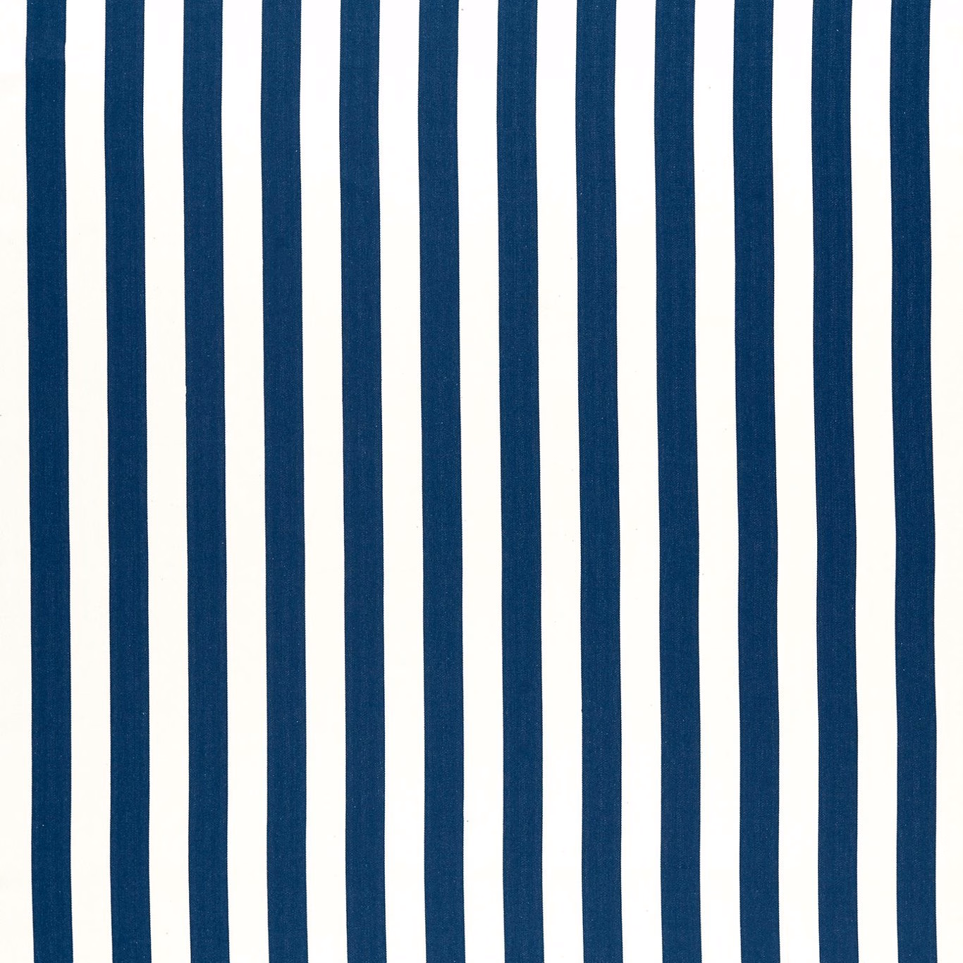 Deep navy and white vertical stripes with a subtly textured woven surface