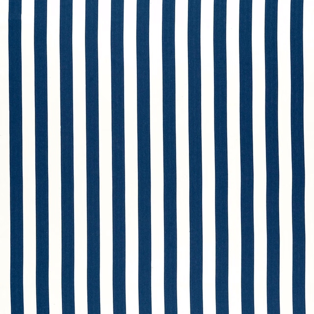 Deep navy and white vertical stripes with a subtly textured woven surface