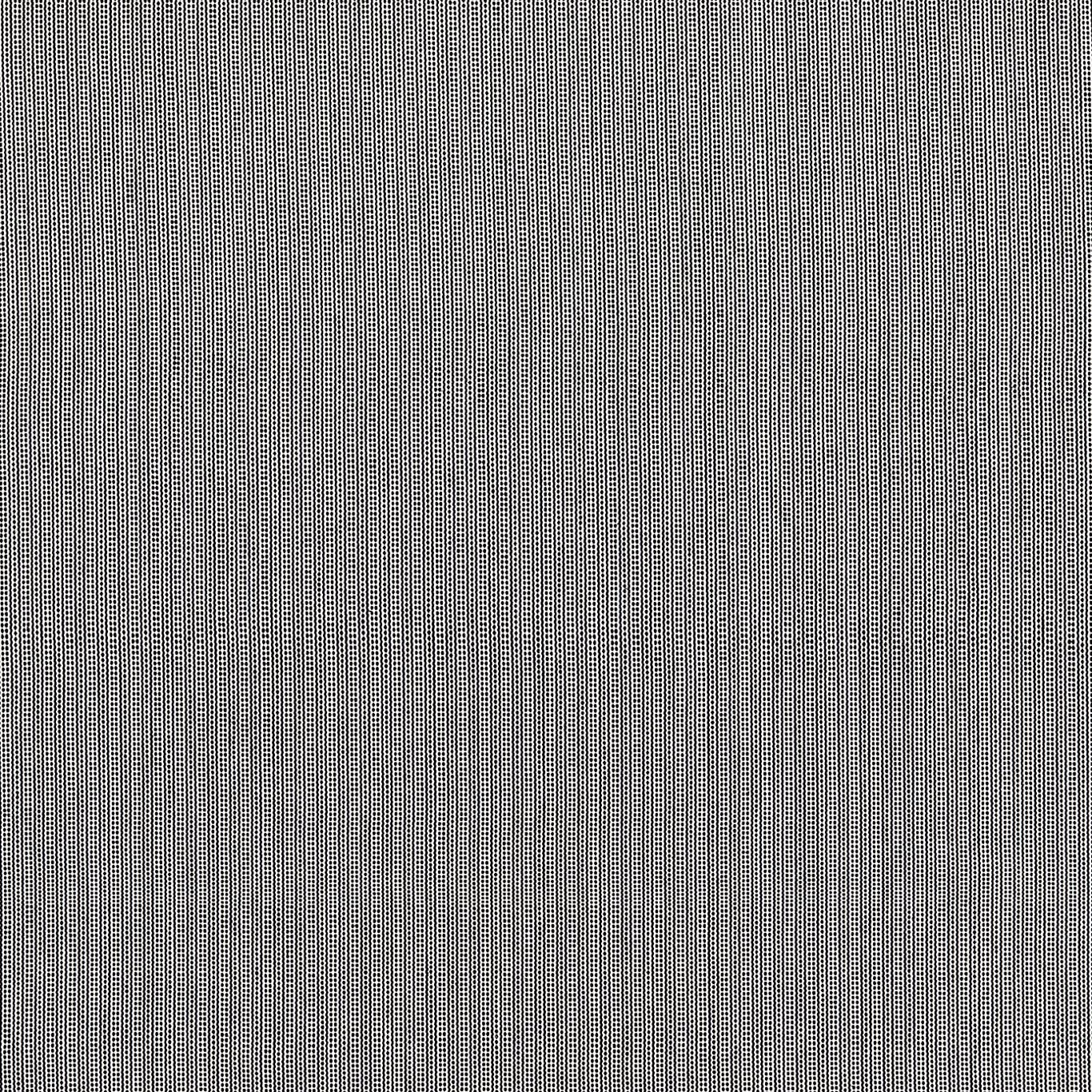 Charcoal ebony textile with a dense ivory micro-check and fine vertical texture