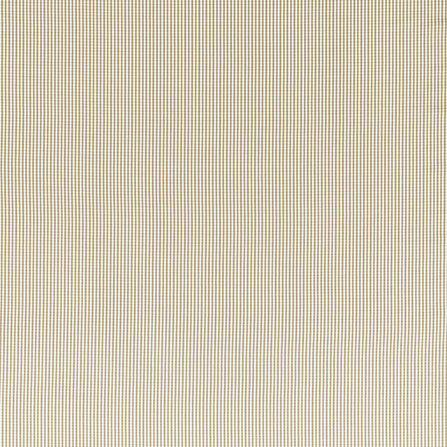 Warm ivory linen-look ground with fine muted olive micro-check weave