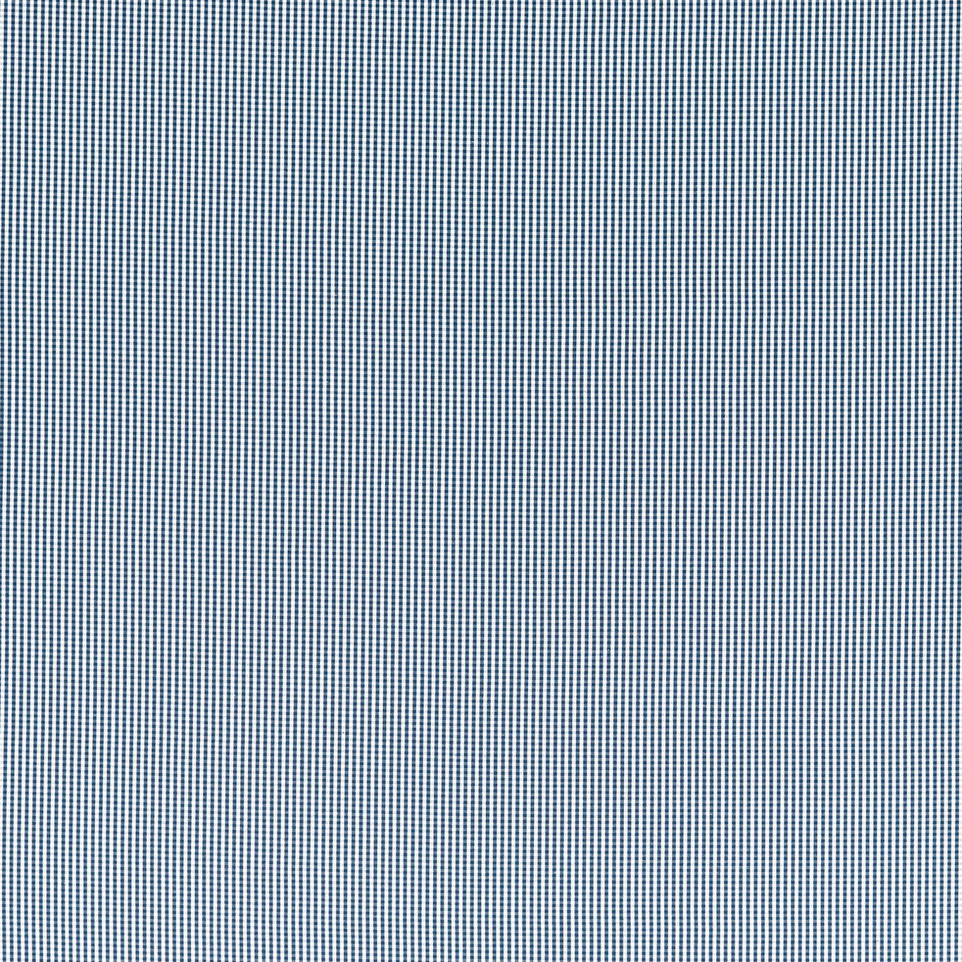 Close view of fine navy-and-pale woven micro-check texture