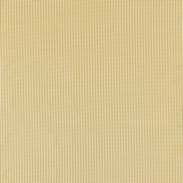 Warm ochre and cream micro-check fabric with a finely textured woven surface