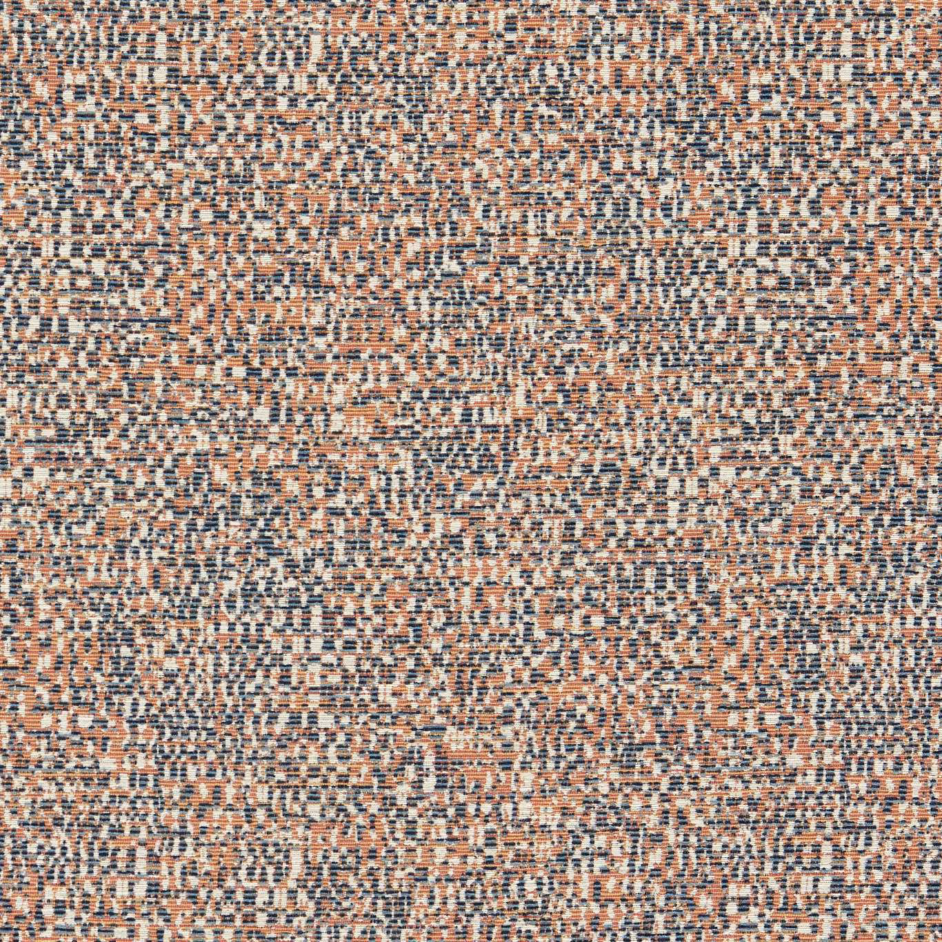 Dense Orion Multi weave with terracotta, cream, charcoal and slate-blue flecks