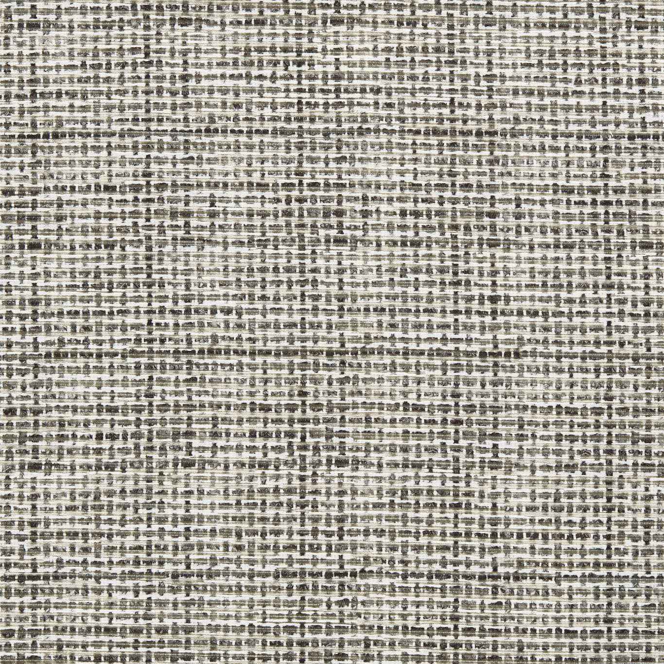 Cool dove-grey weave with black flecks and softly irregular horizontal texture