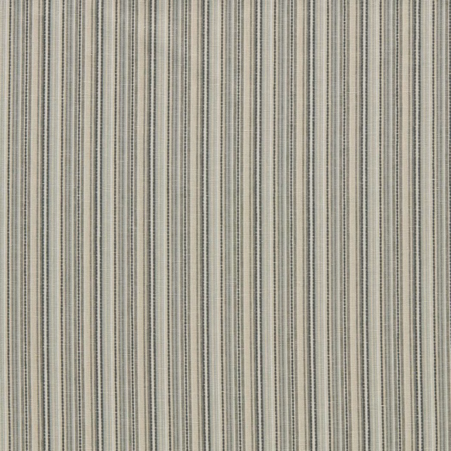 Cool mineral-grey woven textile with fine vertical stripes and subtle olive-beige threads