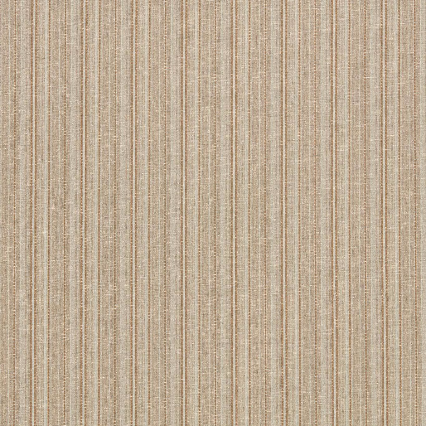 Warm natural beige woven swatch with fine vertical tan striations