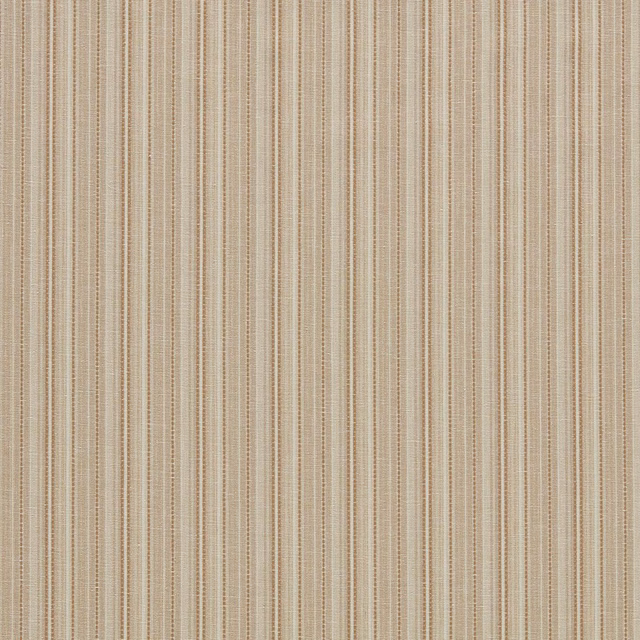 Warm natural beige woven swatch with fine vertical tan striations