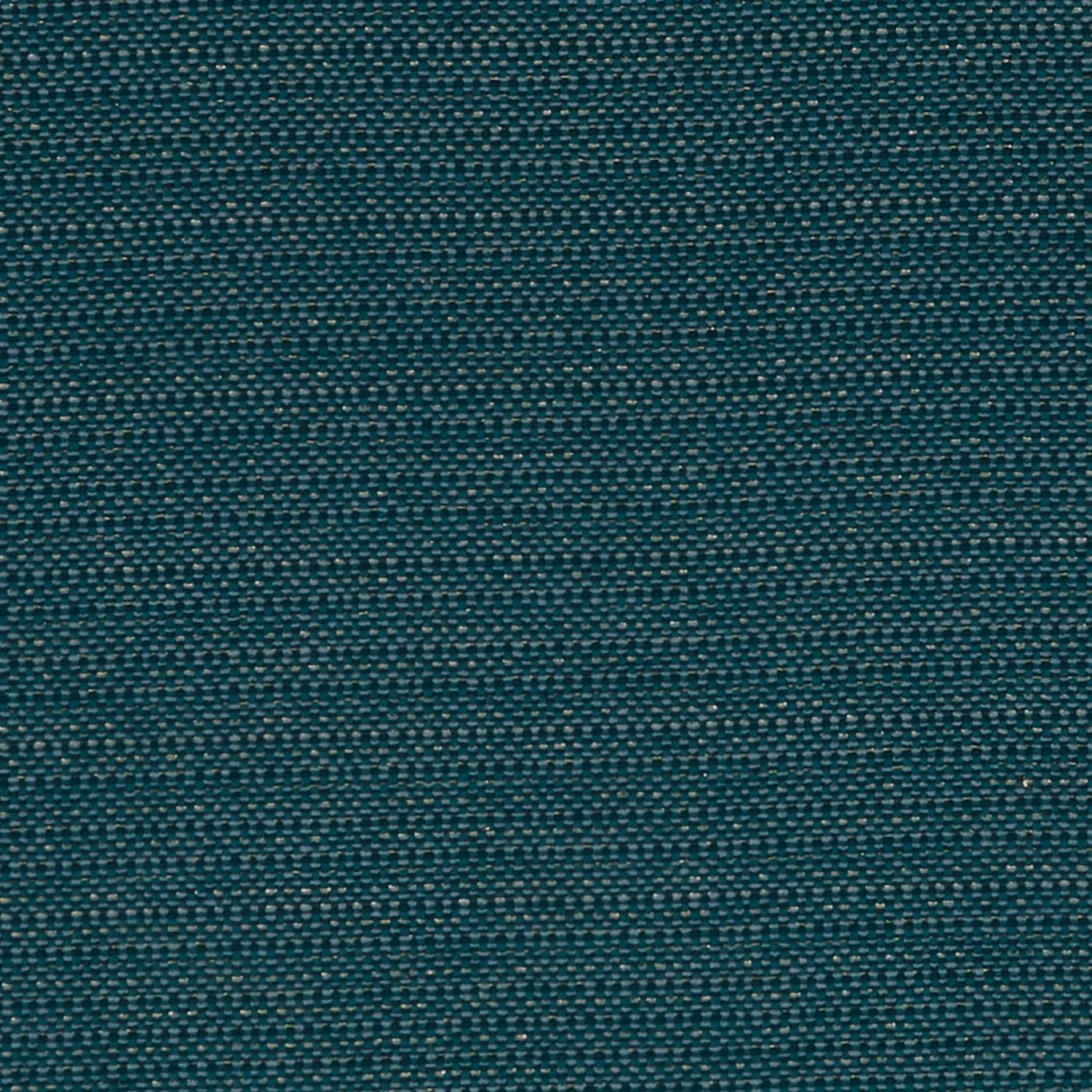 Deep kingfisher teal fabric with a close, irregular woven texture