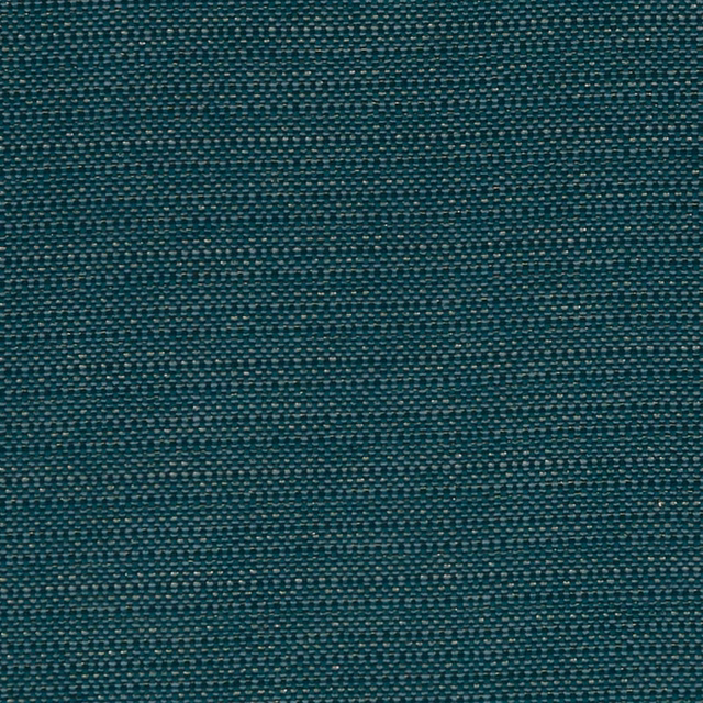 Deep kingfisher teal fabric with a close, irregular woven texture