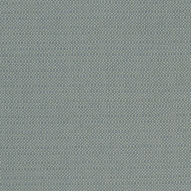 Close-up of muted sage-grey Kauai fabric showing a fine interlaced woven texture