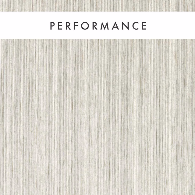 Pale pebble-grey wallpaper with fine vertical striations and subtle mottled texture