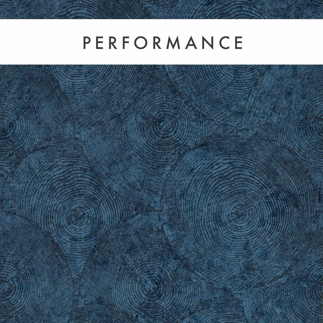 Midnight blue wallpaper with overlapping concentric woodgrain rings and dark striated texture