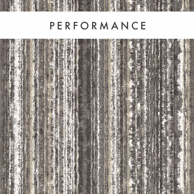 Close view of charcoal and silvery grey distressed vertical wallpaper stripes