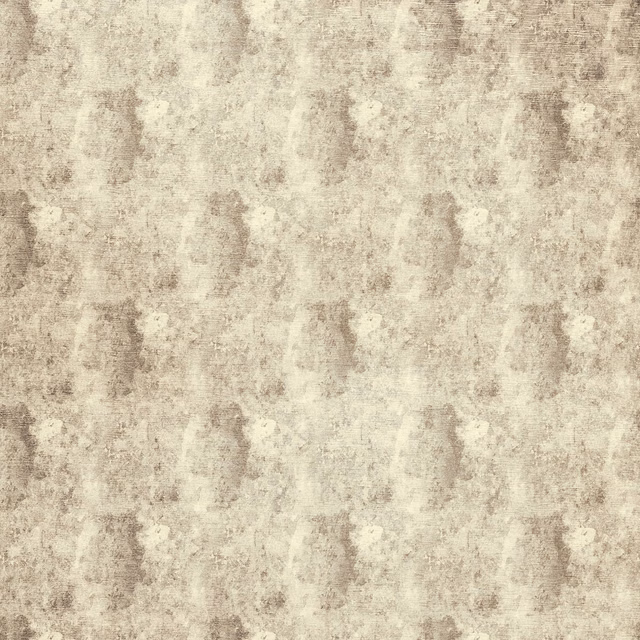 Warm natural beige fabric with distressed cream and taupe vertical mottling