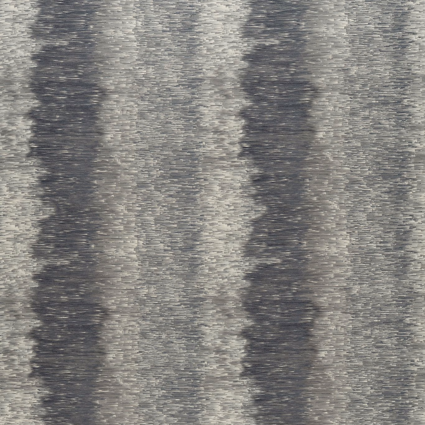 Cool charcoal-grey textile with misty vertical ombré bands and fine horizontal texture
