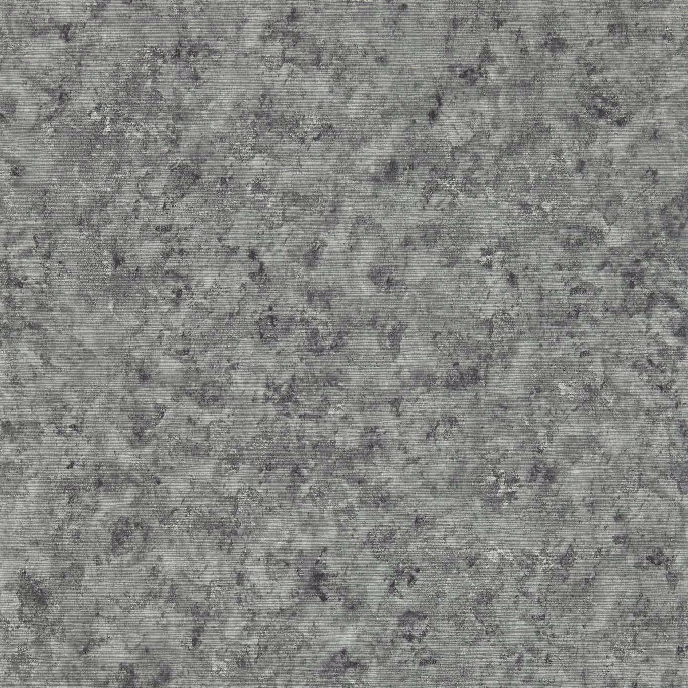 Cool charcoal wallpaper with smoky mottling and fine horizontal striations
