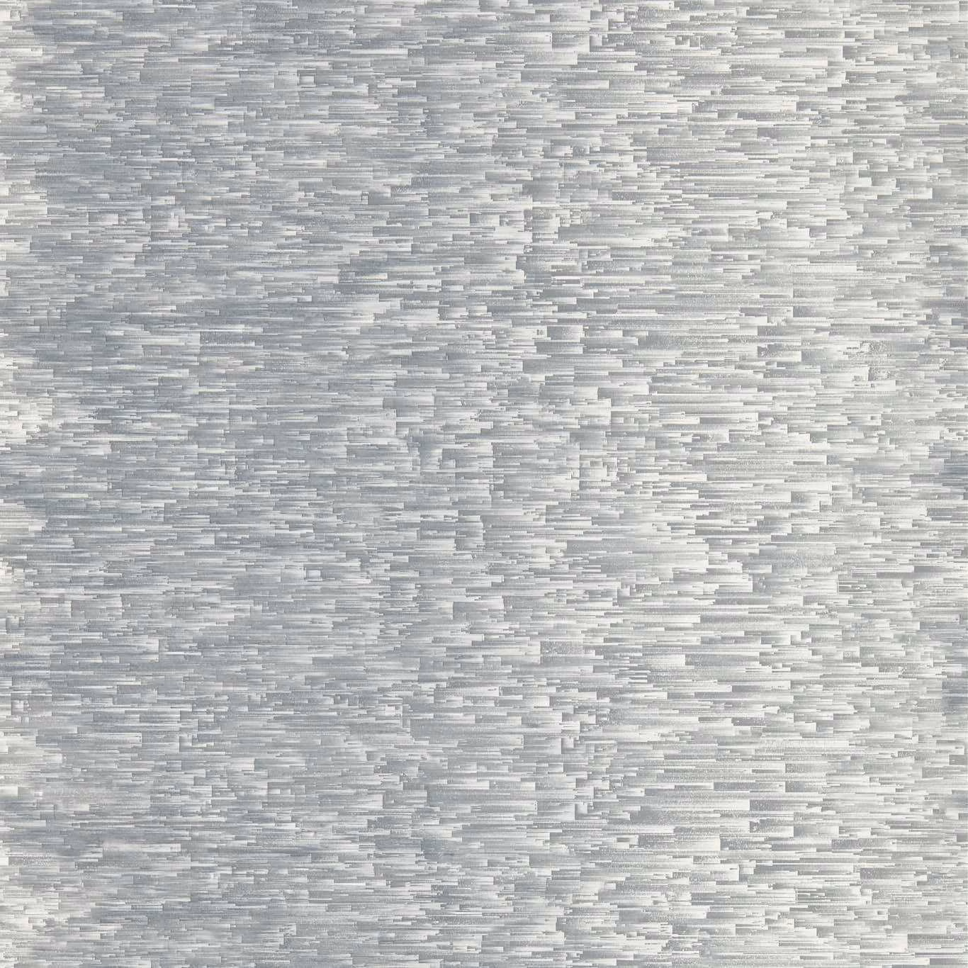Cool slate-grey wallpaper with silvery horizontal strokes and softly mottled depth